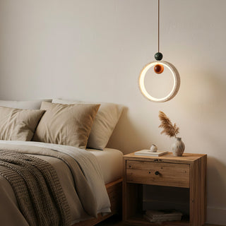 Runde Travertine Pendant Lamp