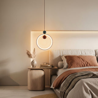 Runde Travertine Pendant Lamp