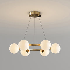 Brass & White