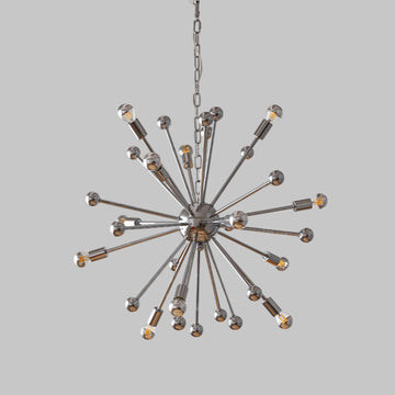12 têtes (Modèle B) : D 25,6″ x H 25,6″ / D 65cm x H 65cm