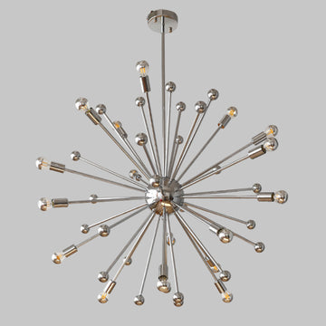 18 têtes (Modèle B) : D 33,5″ x H 33,5″ / D 85cm x H 85cm