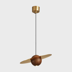 Brass & Walnut color