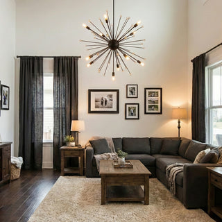 Scoppiare Sunburst Chandelier