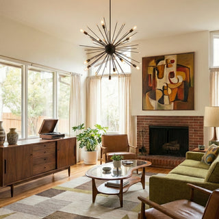 Scoppiare Sunburst Chandelier