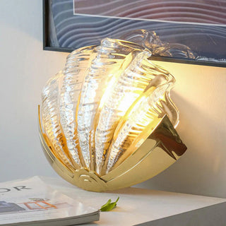 Seashell Glass Wall Sconce