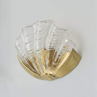 Seashell Glass Wall Sconce