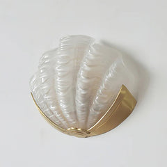 Brass & Frosted Glass