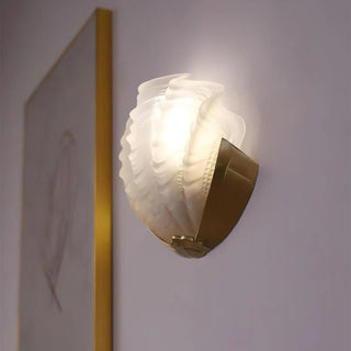 Seashell Glass Wall Sconce