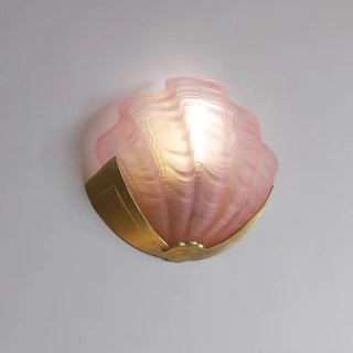 Seashell Glass Wall Sconce