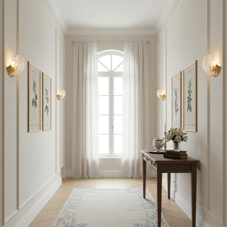 Seashell Glass Wall Sconce