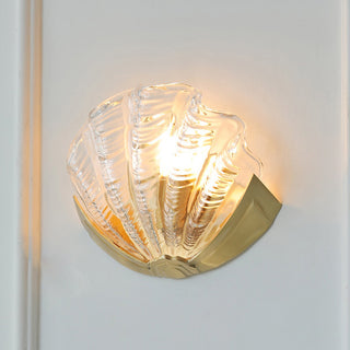 Seashell Glass Wall Sconce