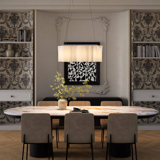 Seraphina Wavy Glass Chandelier