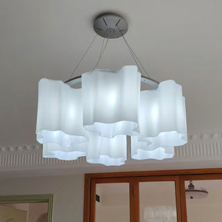 Seraphina Wavy Glass Chandelier