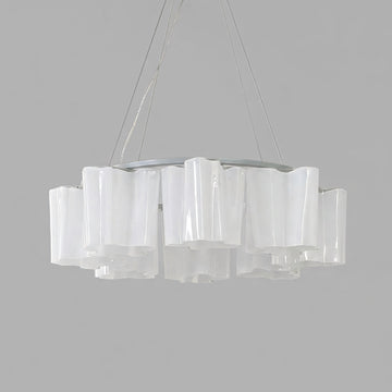 8 Köpfe: D 38,9″ x H 9,1″ / D 98,8cm x H 23cm