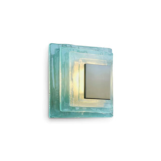 Severin Tiered Ice Glass Sconce