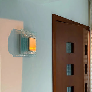 Severin Tiered Ice Glass Sconce