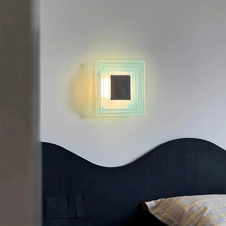 Severin Tiered Ice Glass Sconce