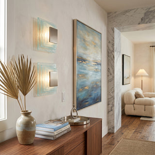 Severin Tiered Ice Glass Sconce