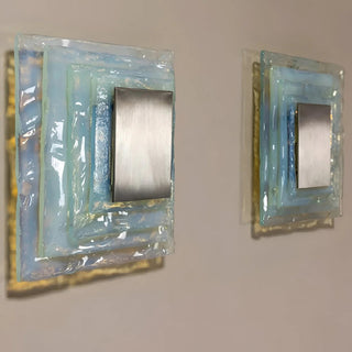 Severin Tiered Ice Glass Sconce