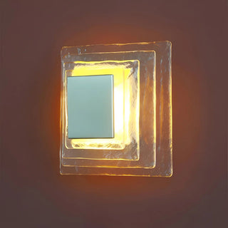 Severin Tiered Ice Glass Sconce
