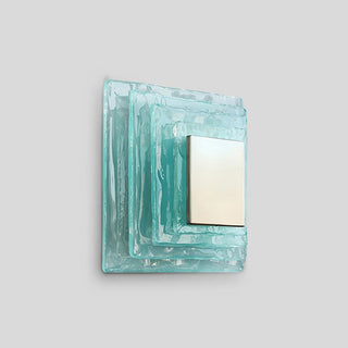 Severin Tiered Ice Glass Sconce