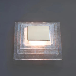Severin Tiered Ice Glass Sconce