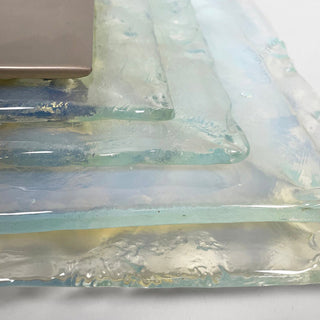 Severin Tiered Ice Glass Sconce