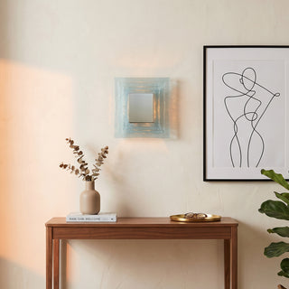 Severin Tiered Ice Glass Sconce