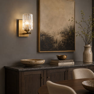 Sheffield Glass Sconce