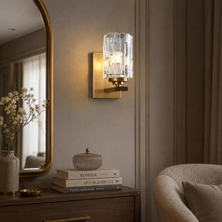 Sheffield Glass Sconce
