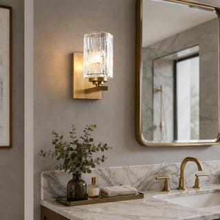 Sheffield Glass Sconce