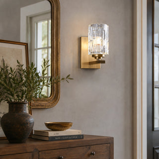 Sheffield Glass Sconce