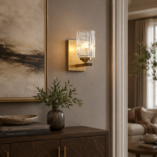 Sheffield Glass Sconce
