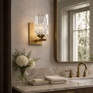 Sheffield Glass Sconce