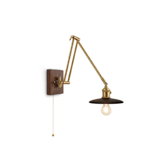 Sieals Saucer Swing Arm Sconce