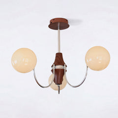 Cromo y Vidrio Beige
