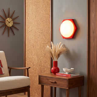 Solarix Pop-Art Hexagon Sconce
