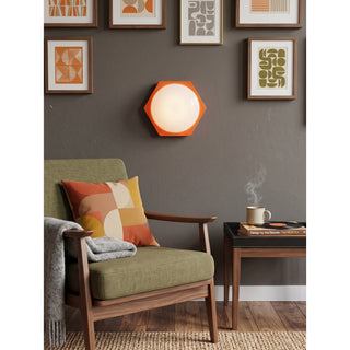 Solarix Pop-Art Hexagon Sconce