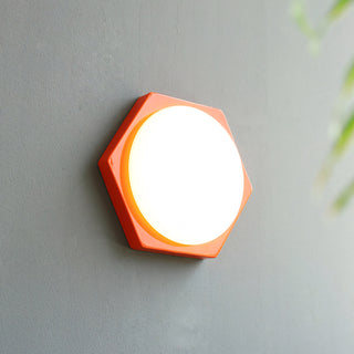 Solarix Pop-Art Hexagon Sconce