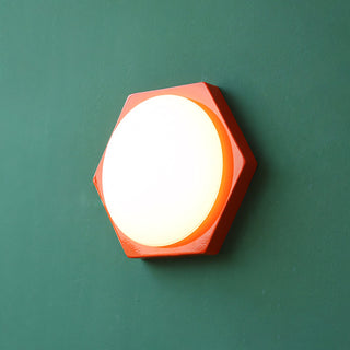 Solarix Pop-Art Hexagon Sconce