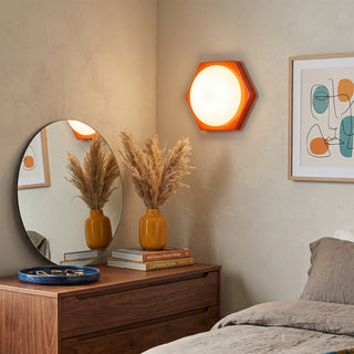 Solarix Pop-Art Hexagon Sconce