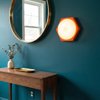 Solarix Pop-Art Hexagon Sconce