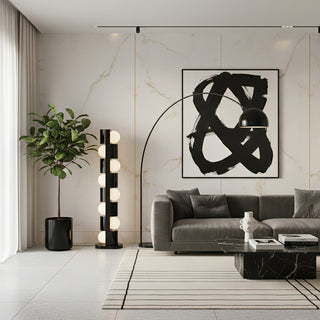 Space Age Totem Floor Lamp