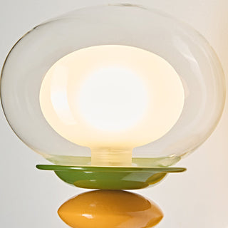 Stacked Glass Wall Sconce