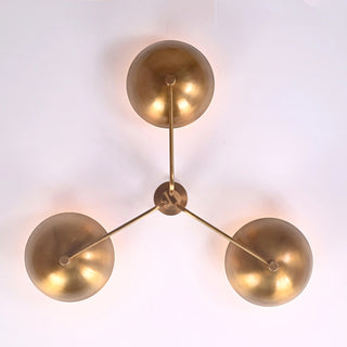 Stilnovo Brass Ceiling Light