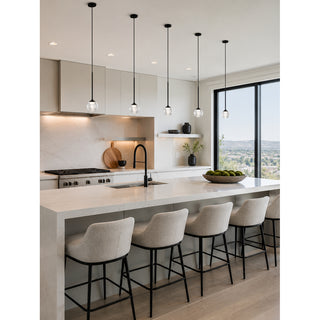 Strata Ribbed Pendant Lamp