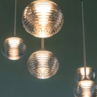 Strata Ribbed Pendant Lamp