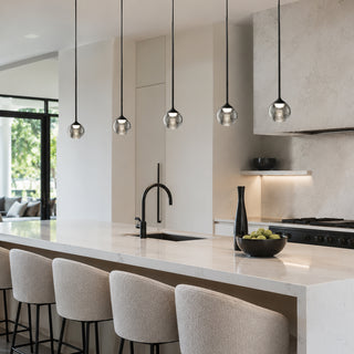 Strata Ribbed Pendant Lamp