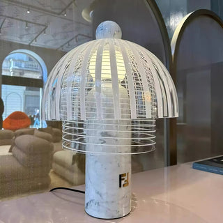 Striara Marble Dome Table Lamp