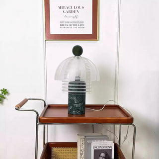 Striara Marble Dome Table Lamp